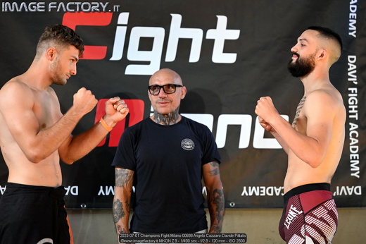 2023-07-01 Champions Fight Milano 00698 Angelo Cazzaro-Davide Pittalis